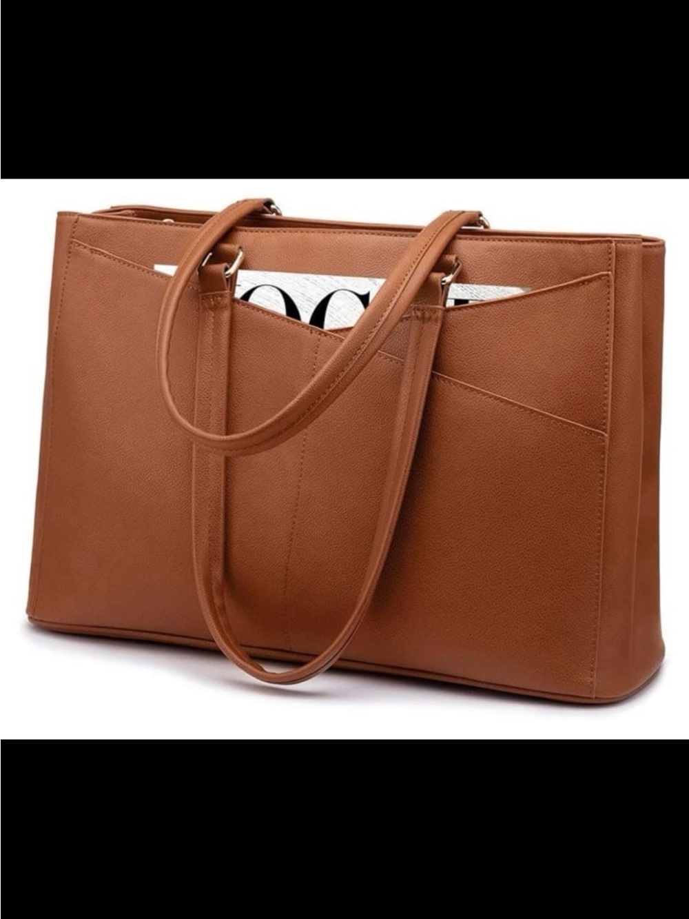 Classic Tan Tote Bag - Spacious Everyday Handbag